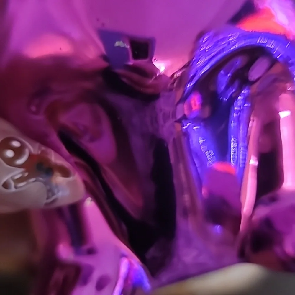 🩷Cute Pink Matallic Sitting Bulldog Figurine Statue🩷 - Picture 8 of 8